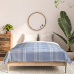 Blue Gingham Comforter Gallery Image 3
