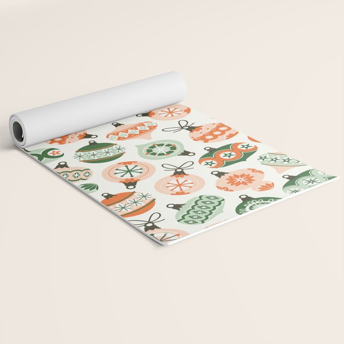 Vintage Ornaments Yoga Mat Gallery Image 2
