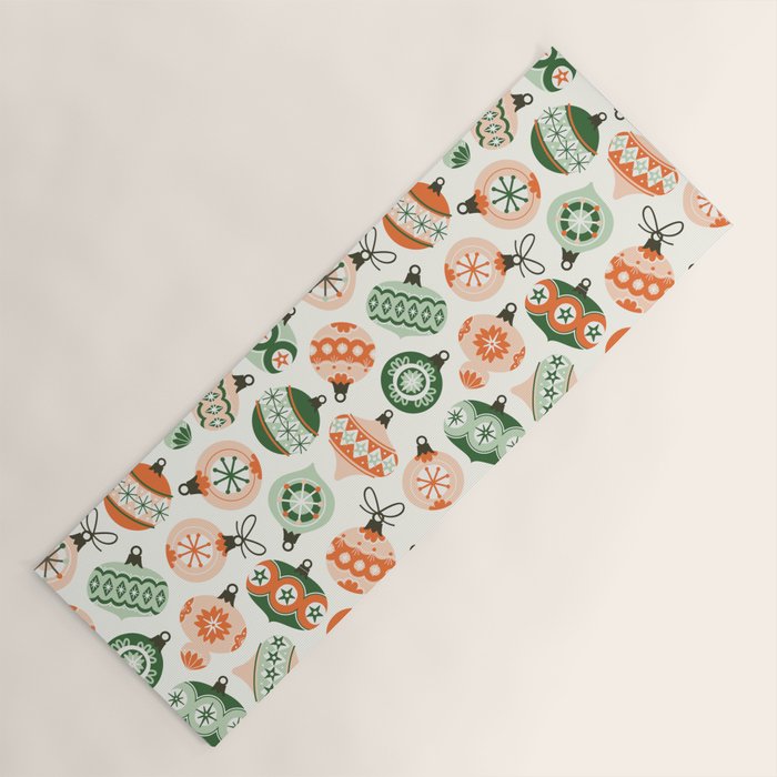 Vintage Ornaments Yoga Mat Gallery Image 1