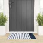 Stripes | Watercolor Pattern Welcome Mat Gallery Image 3