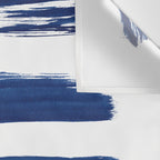 Indigo Brush Strokes | No. 2 Wall Tapestry Gallery Image 3