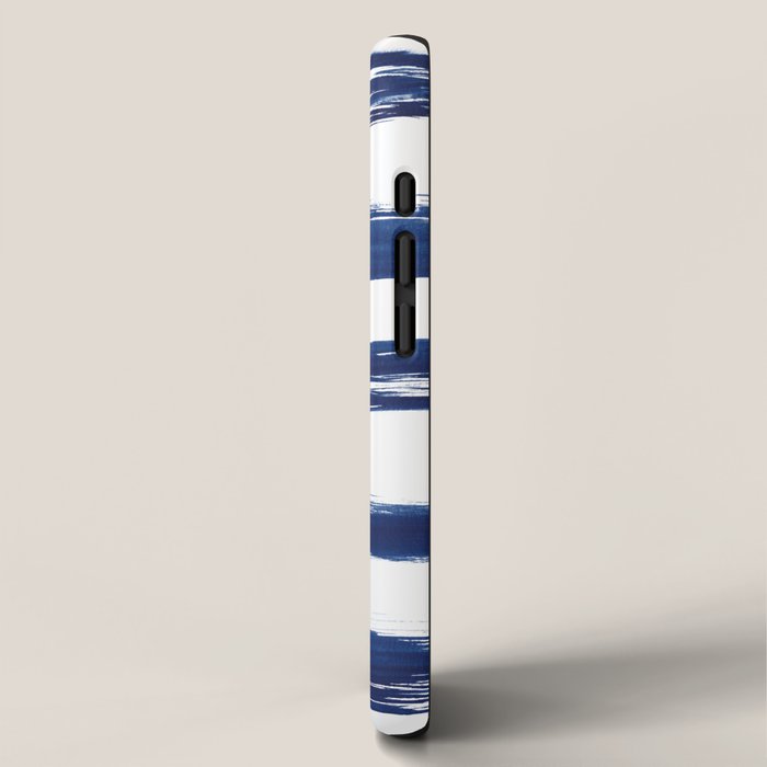 Indigo Brush Strokes | No. 2 iPhone Case Gallery Image 2