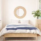 Indigo Brush Strokes | No. 2 Duvet Cover Gallery Image 3