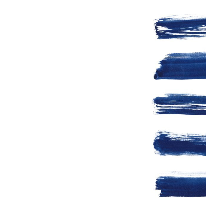 Indigo Brush Strokes | No. 2 Coffee Mug Gallery Image 2