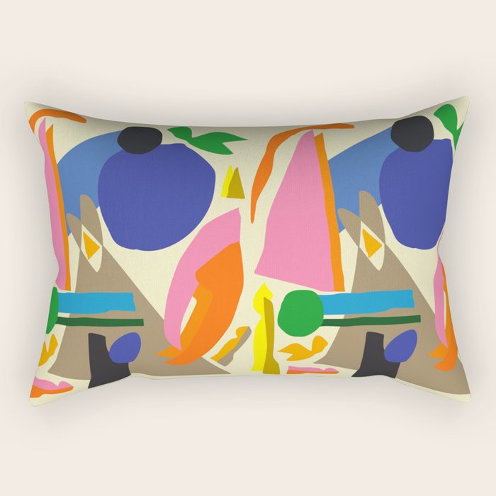 Abstract morning Rectangular Pillow Gallery Image 1