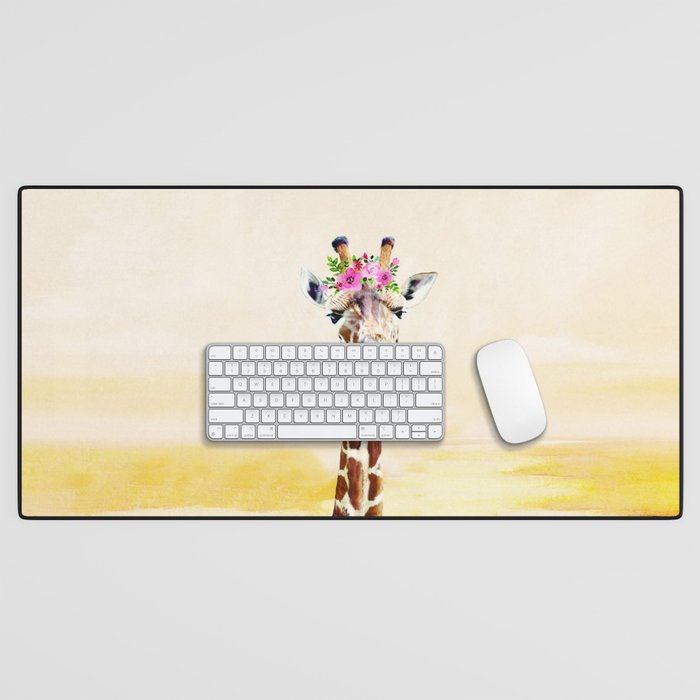 Giraffe Desk Mat Gallery Image 1