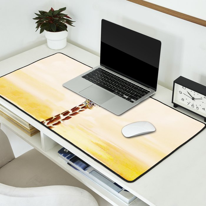 Giraffe Desk Mat Gallery Image 2