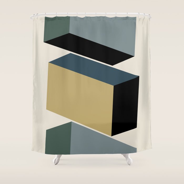 Modernist Objects X Shower Curtain Gallery Image 1