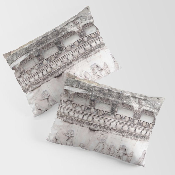 Minerva Temple - Rome Forum Architecture Photography Pillow Sham Gallery Image 3