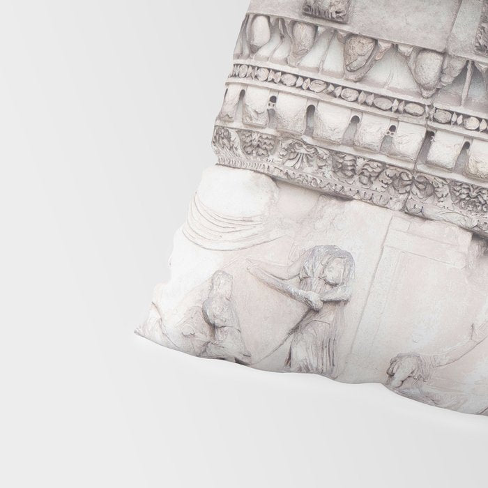 Minerva Temple - Rome Forum Architecture Photography Pillow Sham Gallery Image 4