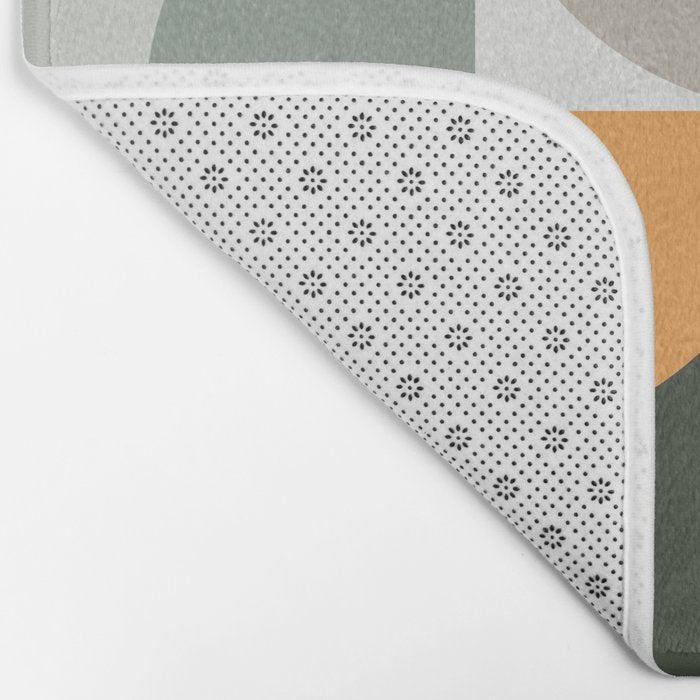 Mid Century Geometric 12 Bath Mat Gallery Image 2