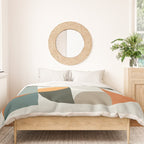 Mid Century Geometric 12 Duvet Cover Gallery Image 3