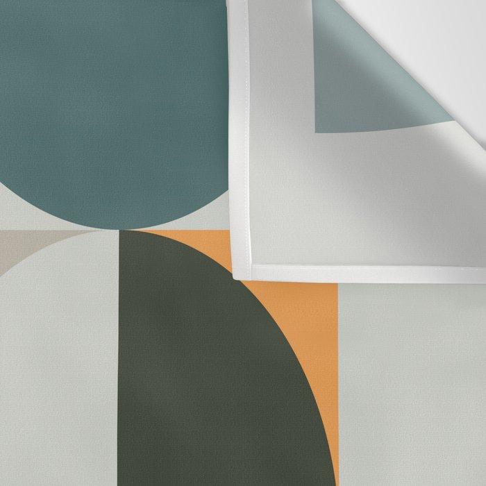 Mid Century Geometric 12 Wall Tapestry Gallery Image 3