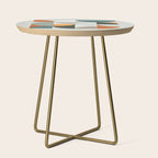 Mid Century Geometric 12 Side Table Gallery Image 1