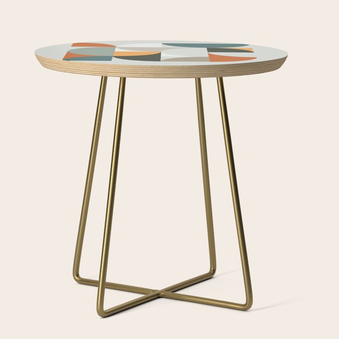 Mid Century Geometric 12 Side Table Gallery Image 1