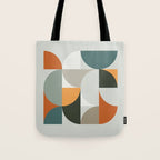 Mid Century Geometric 12 Tote Bag Gallery Image 1