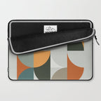 Mid Century Geometric 12 Laptop Sleeve Gallery Image 2