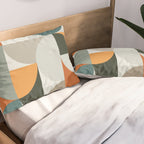 Mid Century Geometric 12 Pillow Sham Gallery Image 2