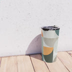 Mid Century Geometric 12 Travel Mug Gallery Image 4