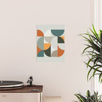 Mid Century Geometric 12 Poster Gallery Image 2