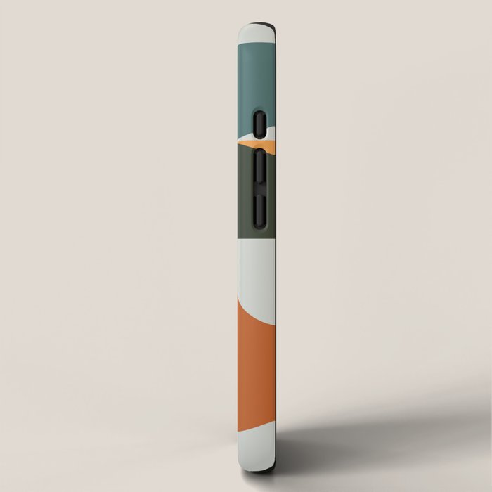 Mid Century Geometric 12 iPhone Case Gallery Image 2