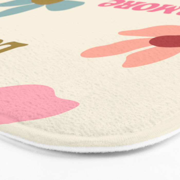 Retro Love Art Print  Bath Mat Gallery Image 3
