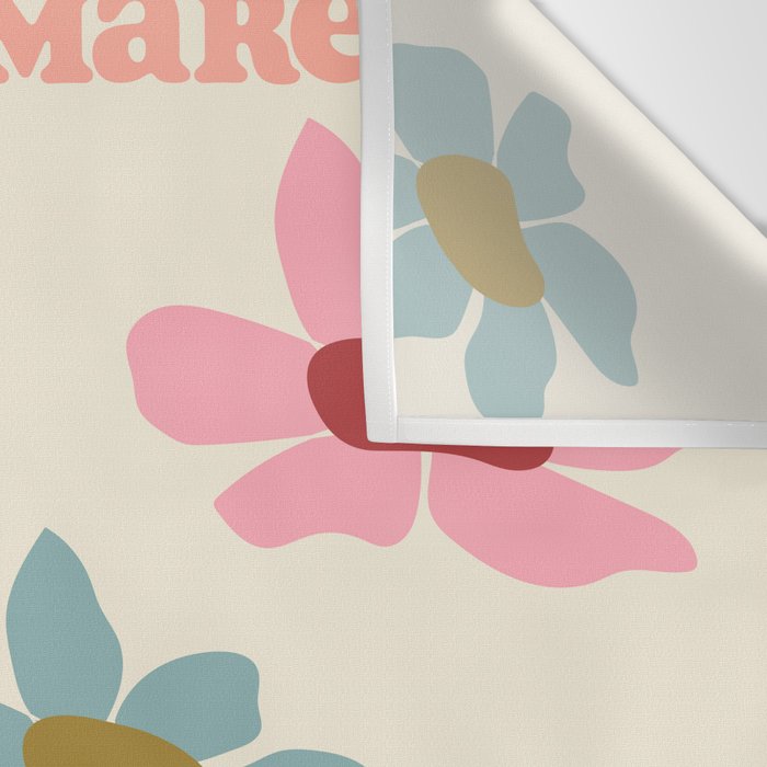 Retro Love Art Print  Wall Tapestry Gallery Image 3