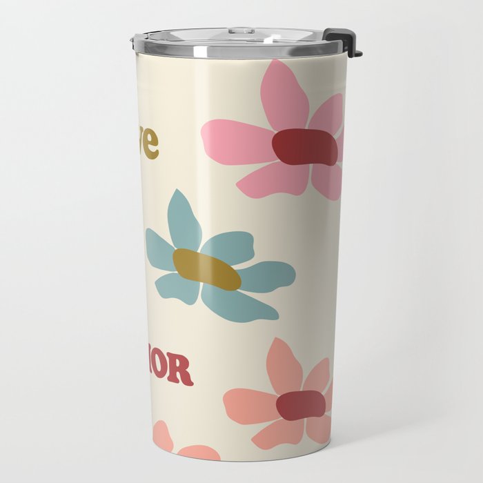 Retro Love Art Print  Travel Mug Gallery Image 2