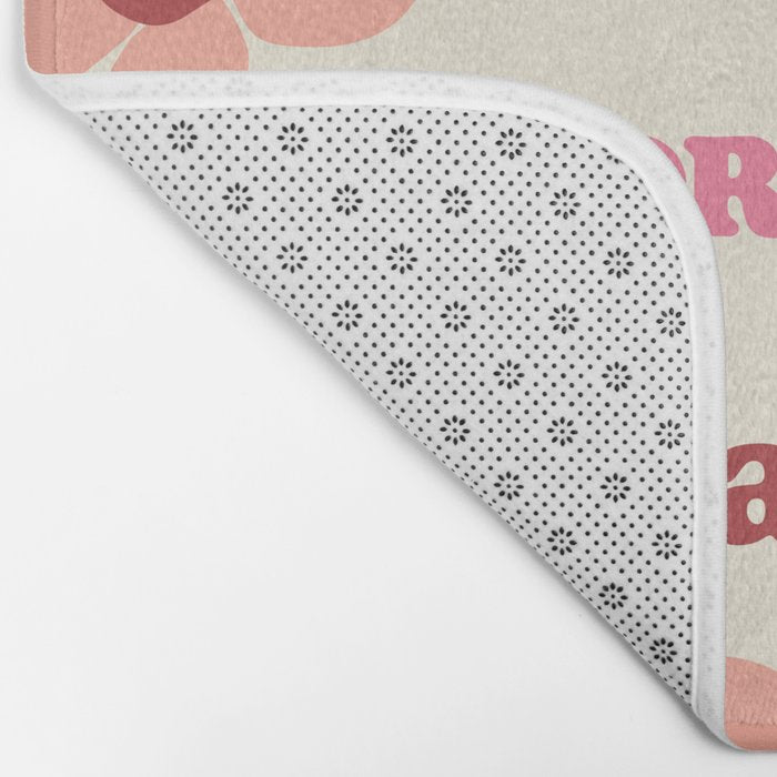Retro Love Art Print  Bath Mat Gallery Image 2