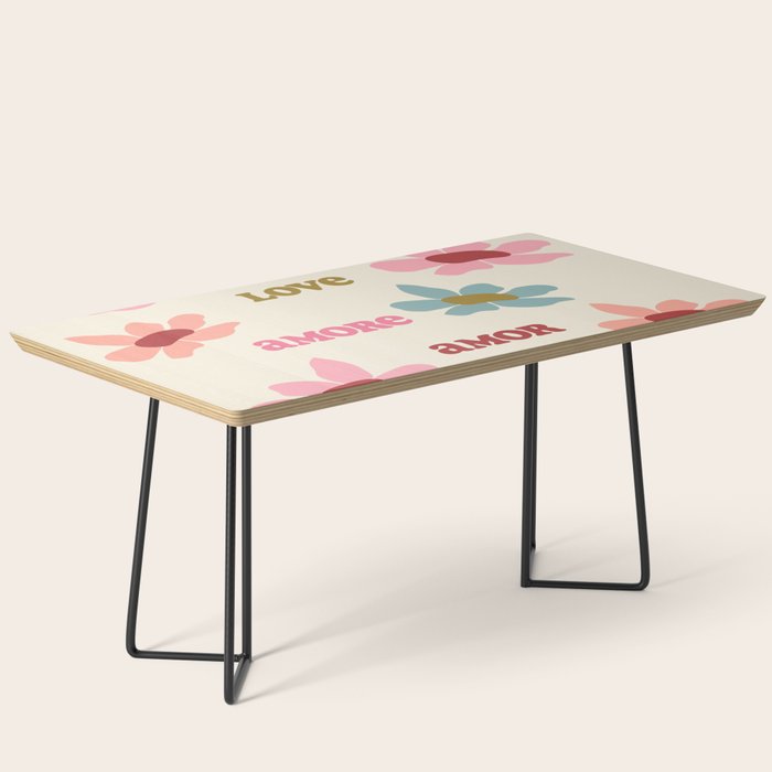 Retro Love Art Print  Coffee Table Gallery Image 1