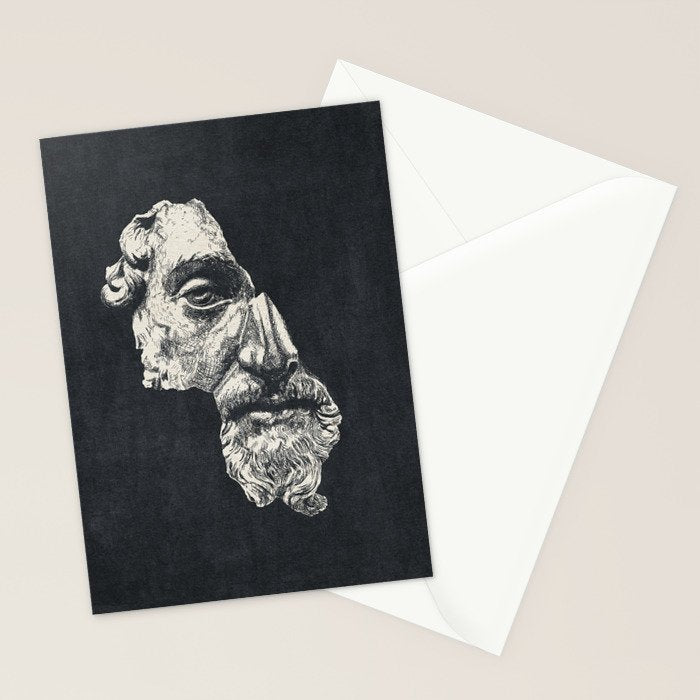 MARCUS AURELIUS ANTONINUS AUGUSTUS / Ink - Dark Stationery Card Gallery Image 2