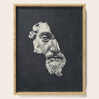 MARCUS AURELIUS ANTONINUS AUGUSTUS / Ink - Dark Serving Tray Gallery Image 1
