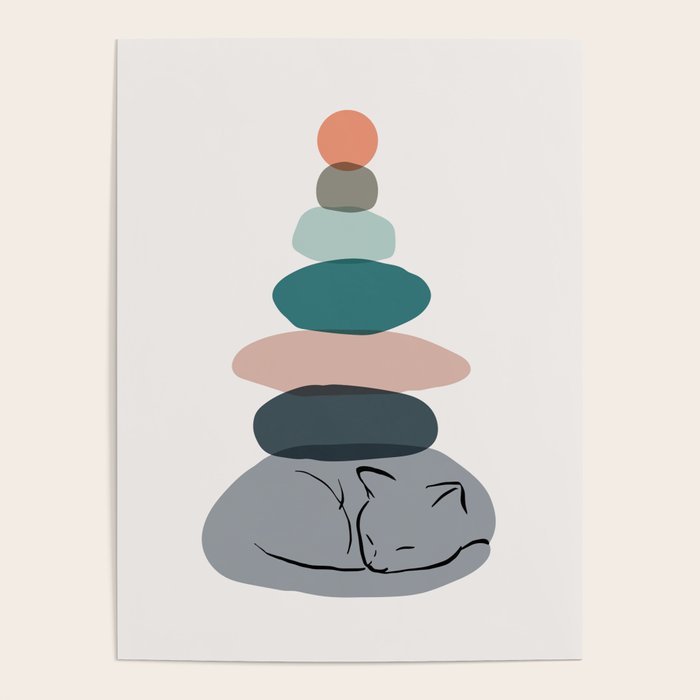 Cat Landscape 58 Poster Gallery Image 4
