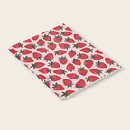 Gouache Strawberry in Pink Notebook Gallery Image 2