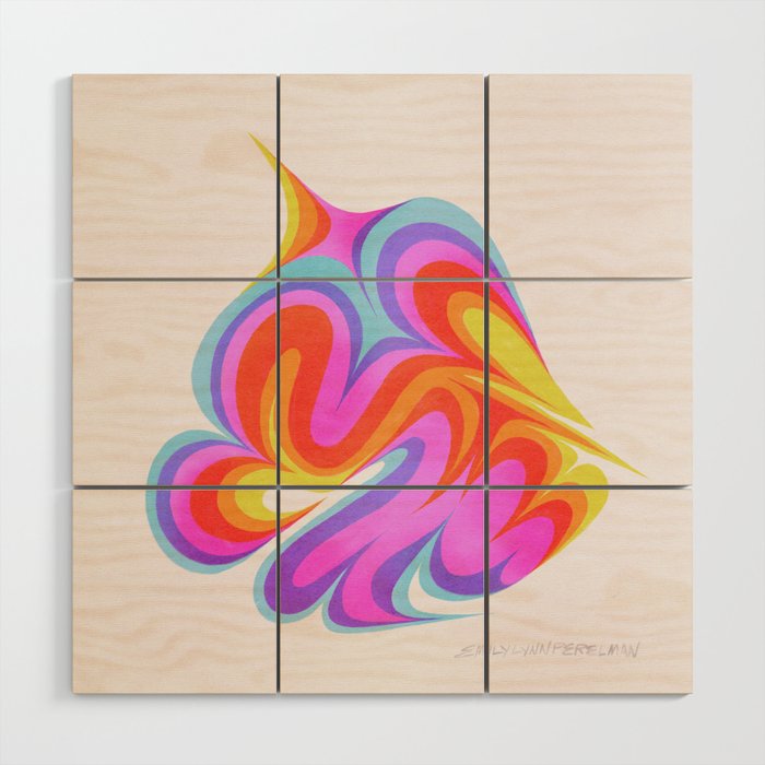 Premonitions in Color Wood Wall Art Gallery Image 1