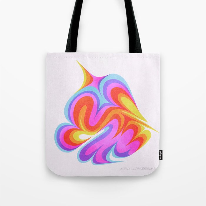 Premonitions in Color Tote Bag Gallery Image 1