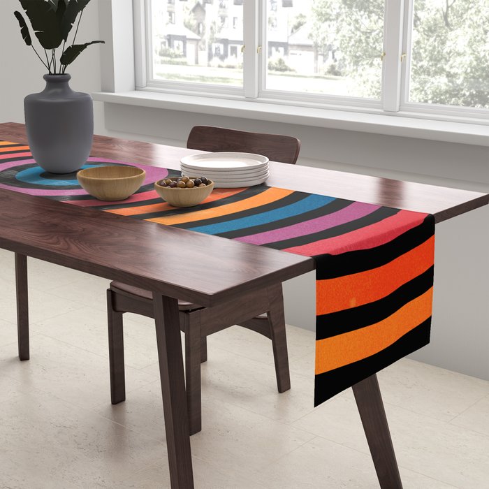Candy Sunsets: California Night Edition Table Runner Gallery Image 2