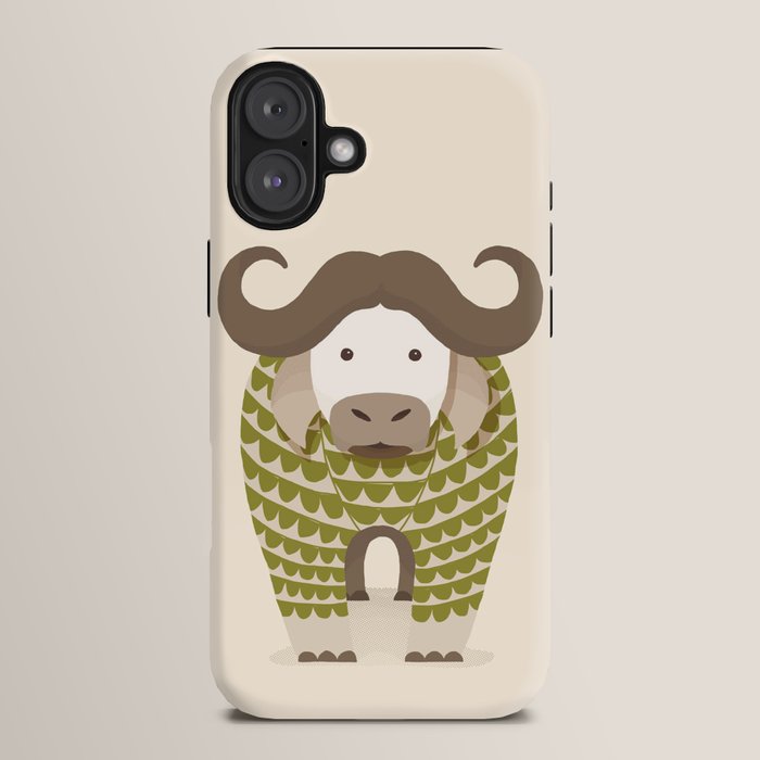 Whimsical Cape Buffalo iPhone Case Gallery Image 4