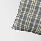 North Country Plaid - classic blue and green Pillow Sham Gallery Image 4