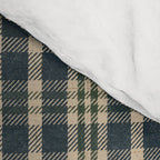 North Country Plaid - classic blue and green Comforter Gallery Image 4