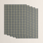 North Country Plaid - classic blue and green Wrapping Paper Gallery Image 3