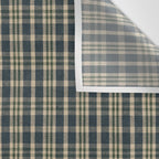 North Country Plaid - classic blue and green Wall Tapestry Gallery Image 3