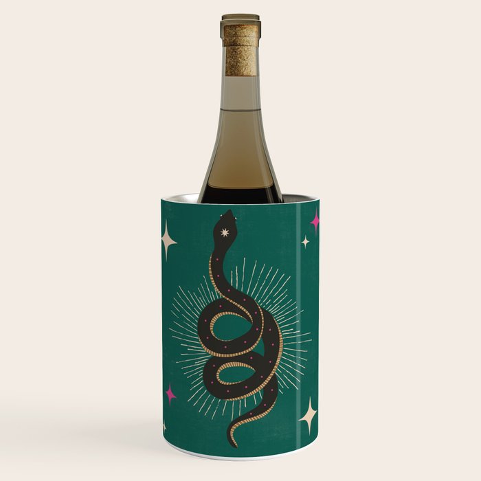 Slither - Green Wine Chiller Gallery Image 1