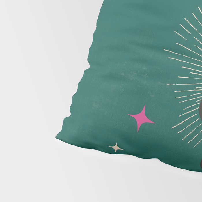 Slither - Green Pillow Sham Gallery Image 4