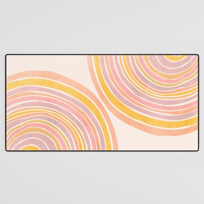 Double Rainbow Drawing Desk Mat Gallery Image 3