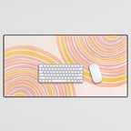 Double Rainbow Drawing Desk Mat Gallery Image 1
