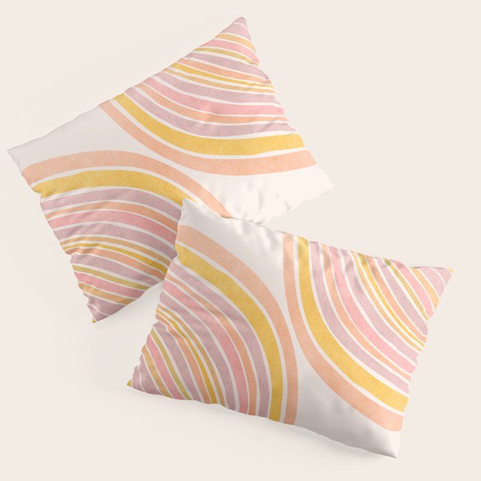 Double Rainbow Drawing Pillow Sham Gallery Image 3