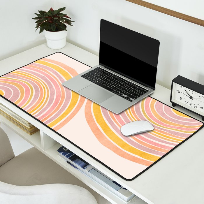 Double Rainbow Drawing Desk Mat Gallery Image 2
