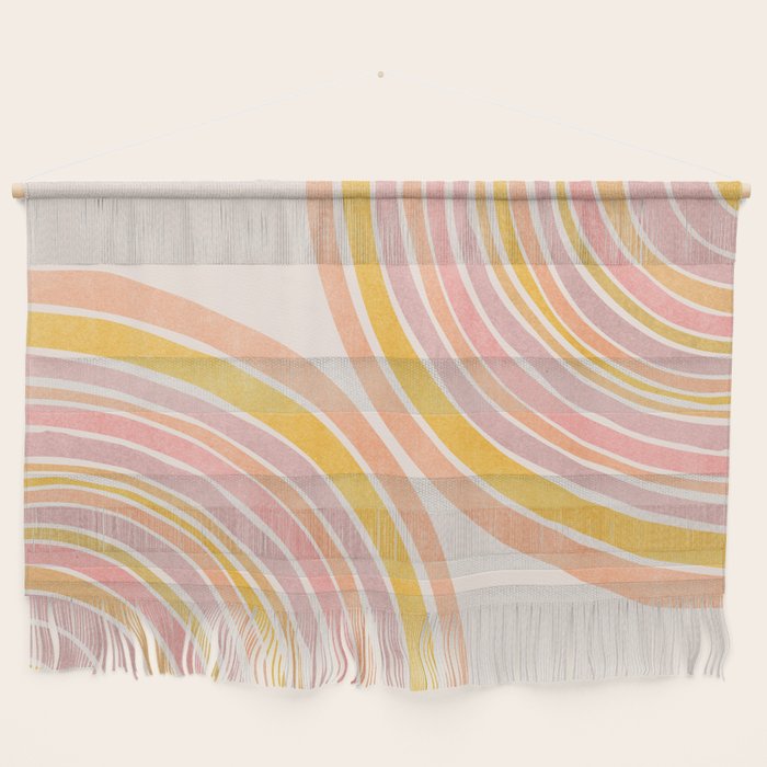 Double Rainbow Drawing Wall Hanging Gallery Image 1