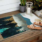 Forest Mist - Custom Horizontal Outdoor Rug Gallery Image 2